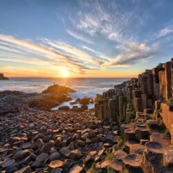 Mesmerised at the Giant's Causeway