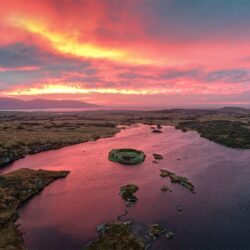 "Ring Fort Island of Lough Doon"