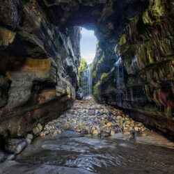 "The Secret Waterfall Cave"