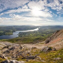 “Mt Errigal Summit View” - Non pano version