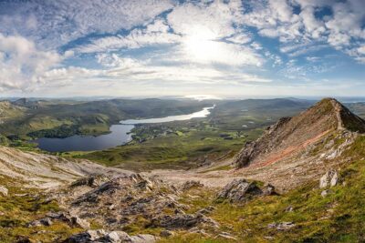“Mt Errigal Summit View” - Non pano version