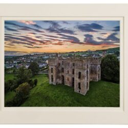 Raphoe-Castle-Drone_MOUNT "Raphoe Castle" – Bishops Palace
