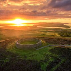 Grainnan-2017-Drone_FULL “An Grainan of Aileach” - Ancient Ring Fort of Donegal