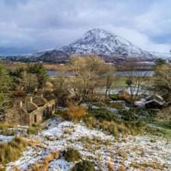 “The Abandoned Village of Glentornan & Mt Errigal"