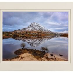Snow-Caped-Errigal-17_MOUNT “Errigal Mountain & Dunlewey Lake”