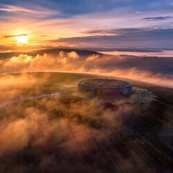 "An Grianan of Aileach Sunrise”