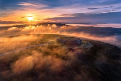 Grainan-Fog_FULL "An Grianan of Aileach Sunrise”