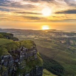 "Benbulben Mountain Summit View"