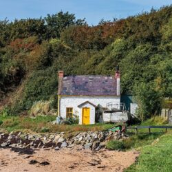 “Old Fisherman’s Cottage of Inch Island”