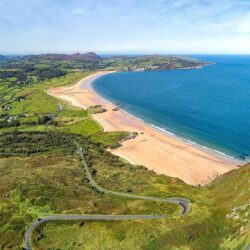 ‘Knockalla Bends of Ballymastocker Bay’