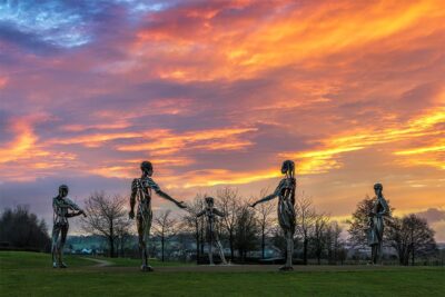 Tinnies-2021_FULL The Millennium Sculpture - AKA "The Tinnies"
