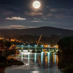 “Reflections of a Blue Moon”