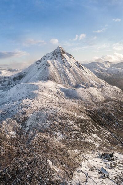 ‘The Silver Lady - Dressed in White'  Errigal Mountain