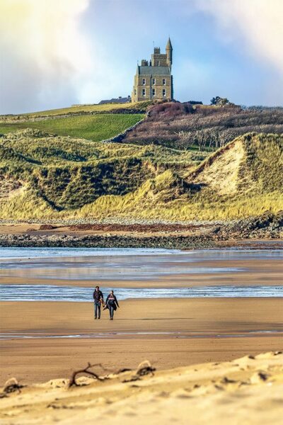 Classiebawn-Rear_FULL ‘Trawalua Strand & Classiebawn Castle’