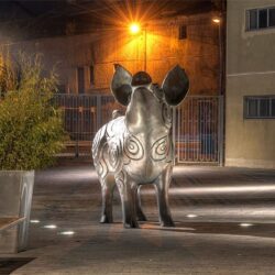 Ambrose The Pig Sculpture - Alley Theatre - Strabane