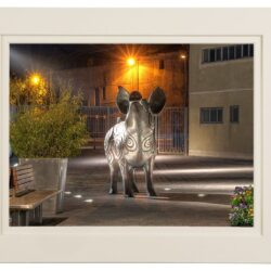 Ambrose The Pig Sculpture - Alley Theatre - Strabane