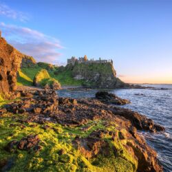 Dunluce Castle Bay