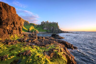 Dunluce Castle Bay