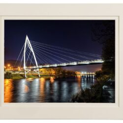 Strabane-Footbridge-Night_MOUNT River Mourne Foorbridge - Strabane - County Tyrone
