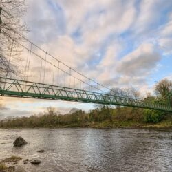 The Swinging Bridge - Sion Mills