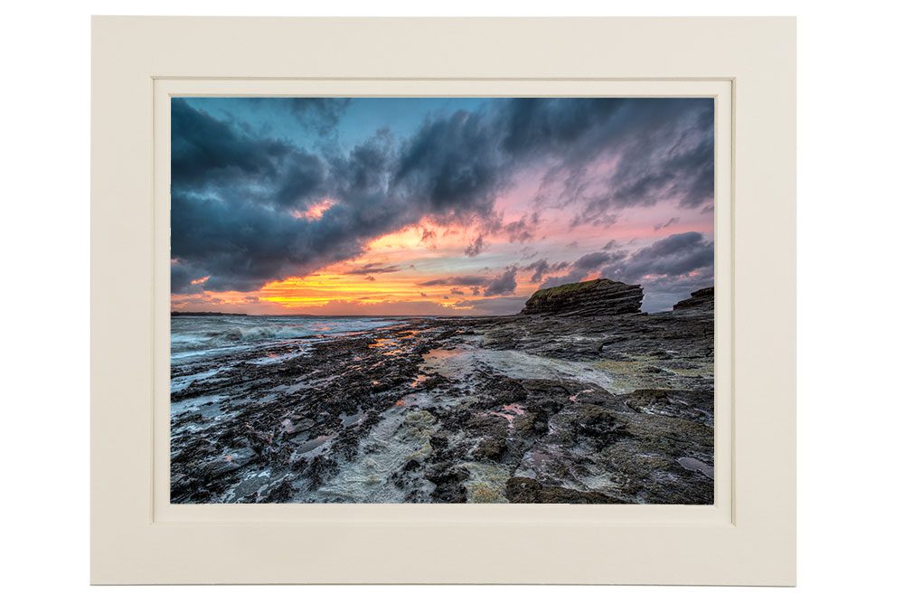 Diving Rock Sunset on Bundoran Beach | Irish Landscape Photographer