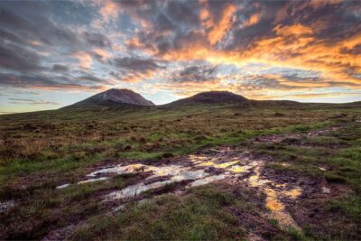 'Errigal Mountain - Fire on the Boglands'