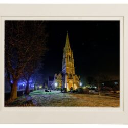 'Church of the Immaculate Conception by Night'