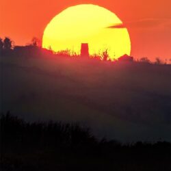 'The Old Windmill on Croghan Hill'