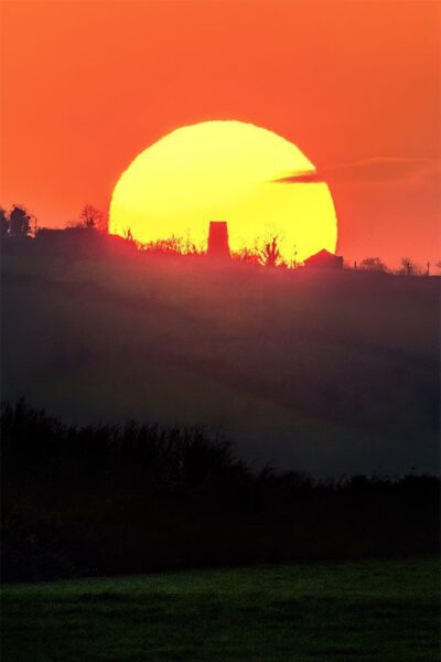 'The Old Windmill on Croghan Hill'