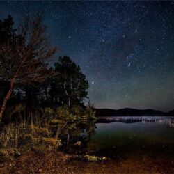 ‘Orion over Lough Veagh’