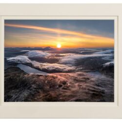 'Flowing Clouds of Amber Fire'