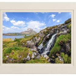 ‘Glentornan Waterfall & Errigal’