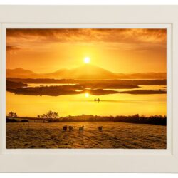 ‘Sunset over Muckish & Island Roy’