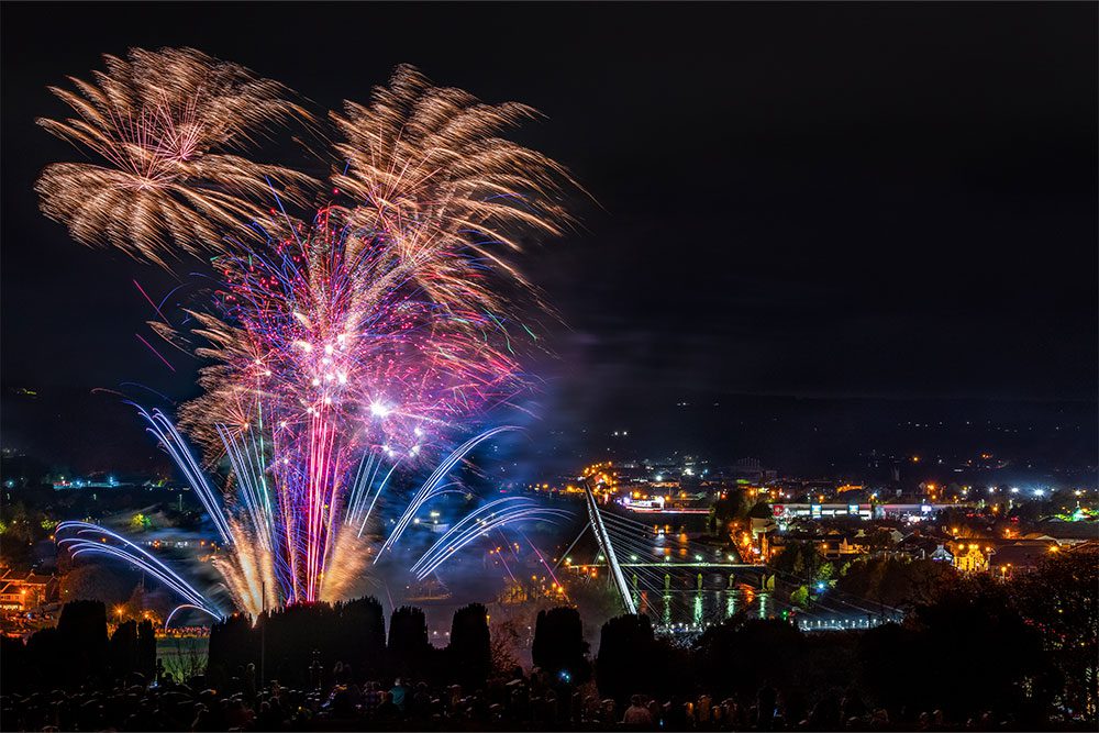 Strabane Halloween Fireworks Display 2024 🎆 DSLR Camera Version