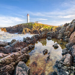 "Enchanting Rock Pools of Fanad Lighthouse"