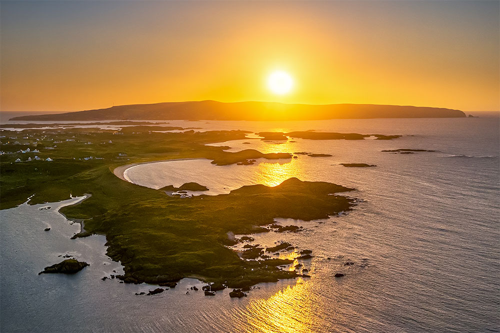 ‘Keadue Beach & Arranmore Island’