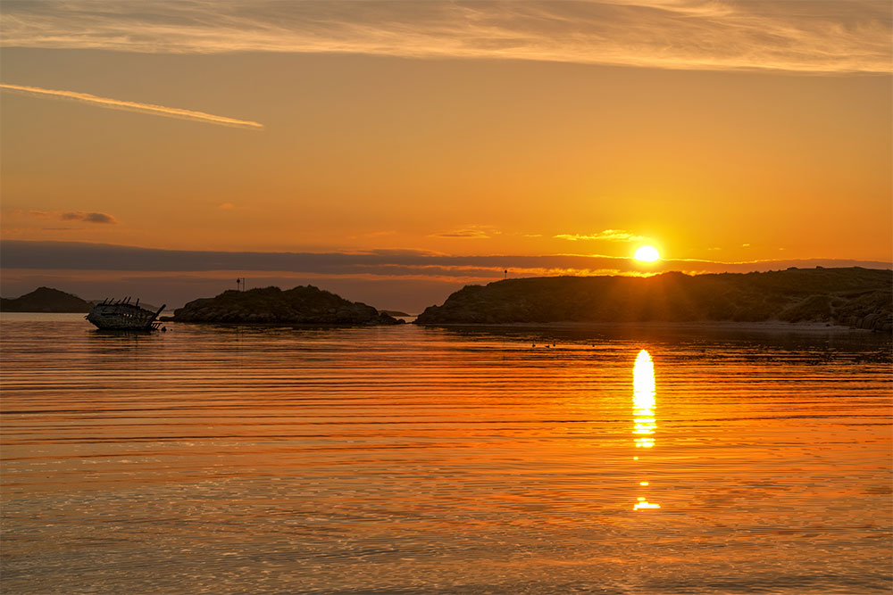 Amber Sunset of Gweedore Bay